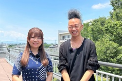MCの蓮沼さんと瀬藤さんのツーショット