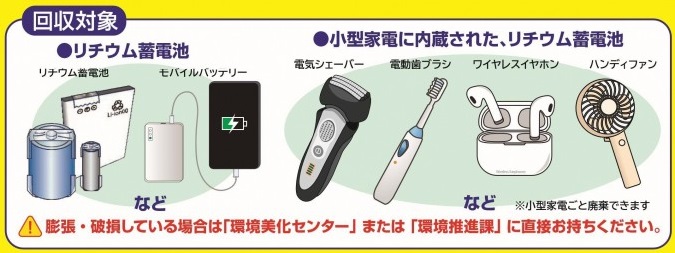 ●回収対象品目