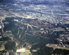江南地域の航空写真