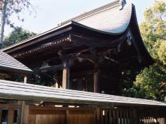 上之村神社本殿の写真