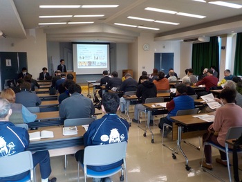 説明会の写真