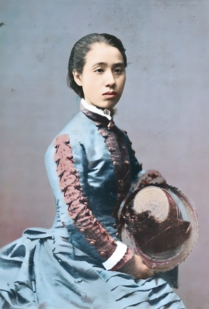 荻野吟子の肖像画