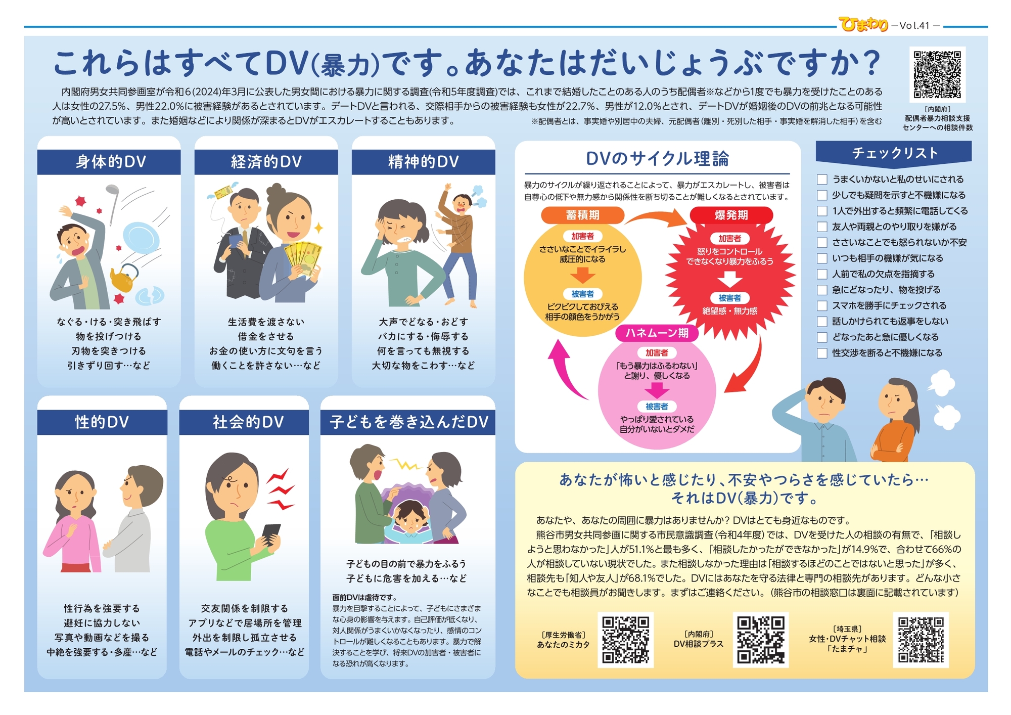 情報紙「ひまわり」第41号特集