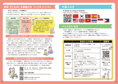 熊谷市防災ハンドブック「くまぼう」P5-6