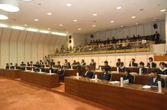 議場内の風景写真1