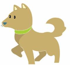 犬のイラスト