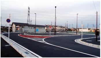駅前広場の写真
