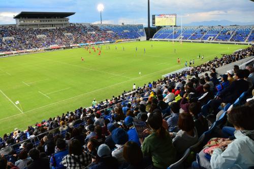 熊谷ラグビー場グラウンド全景