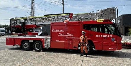 はしご車の画像