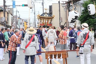 妻沼夏祭り飾り大みこし