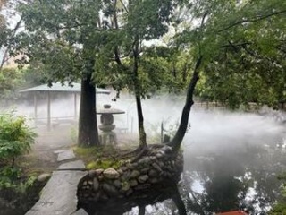 星溪園ガーデンカフェがオープンしています