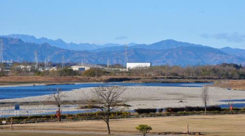 荒川土手からの景色