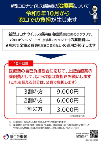 新型コロナウイルス感染症の治療薬について