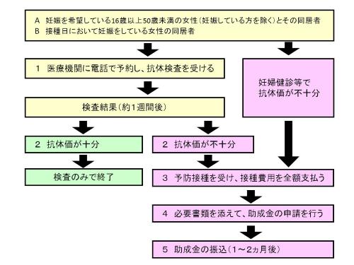 風しん申請手順