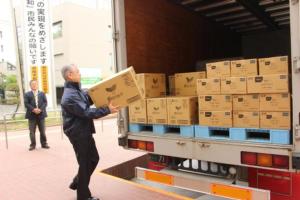 災害支援物資の輸送 