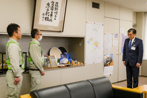 2月2日（金曜日）の出発式の様子1