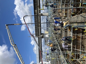 基礎工事の様子1