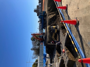 根切工事の様子1