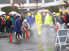 初期消火訓練1