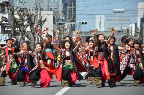 くまがや桜よさこいの写真1