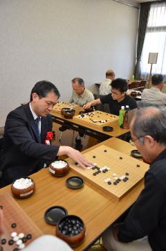 プロ棋士による指導碁1