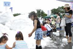 山ノ内町から雪のプレゼント