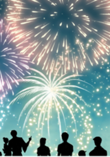 花火大会のイラスト