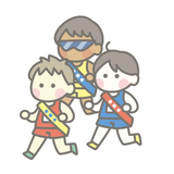 駅伝のイラスト