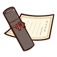 表彰状のイラスト