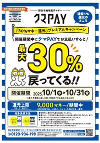 クマPAYのポスター