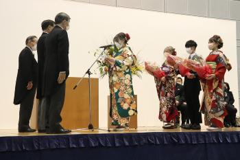 式典の様子