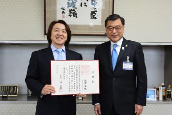 原田様と小林市長