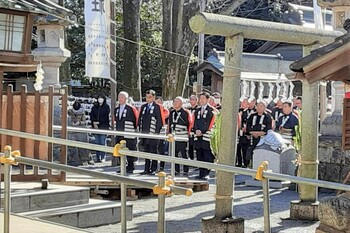 新春出初め祈願祭の様子1