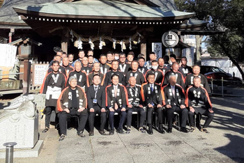 新春出初め祈願祭の様子2