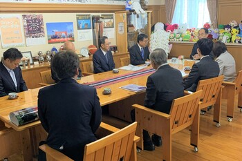 歓談の様子