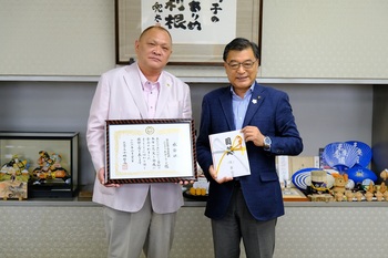 林会長と市長