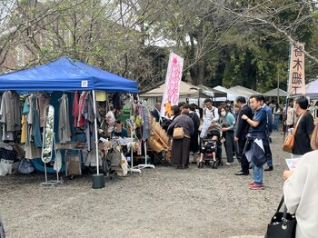 手づくり市の様子