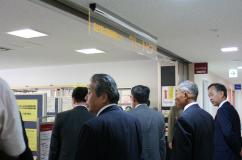 ティアラ21での視察