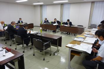 中津川市議会の視察の様子