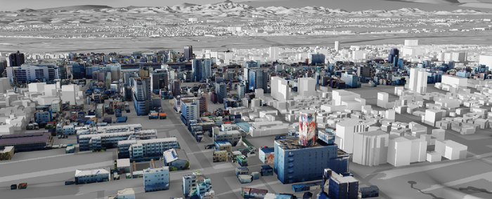 3D都市モデル