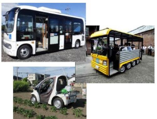 自動運転モビリティ等のイメージ