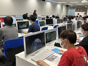 基礎講座（学生向け）の様子