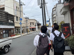 フィールドワークの様子