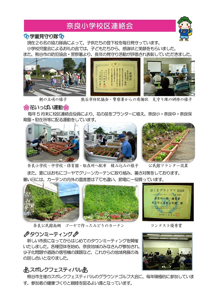 奈良小学校区連絡会の紹介画像を表示しています
