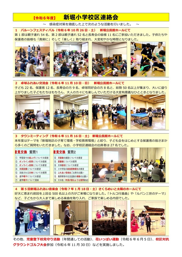 新堀小学校区連絡会の紹介画像を表示しています